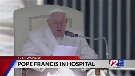 Vatican: Pope improving since hospitalization with infection